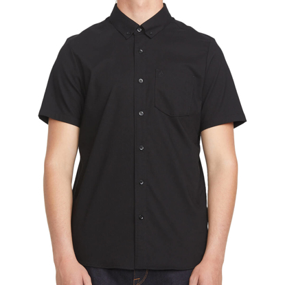 VOLCOM EVERETT OXFORD SHIRT NEW BLACK S