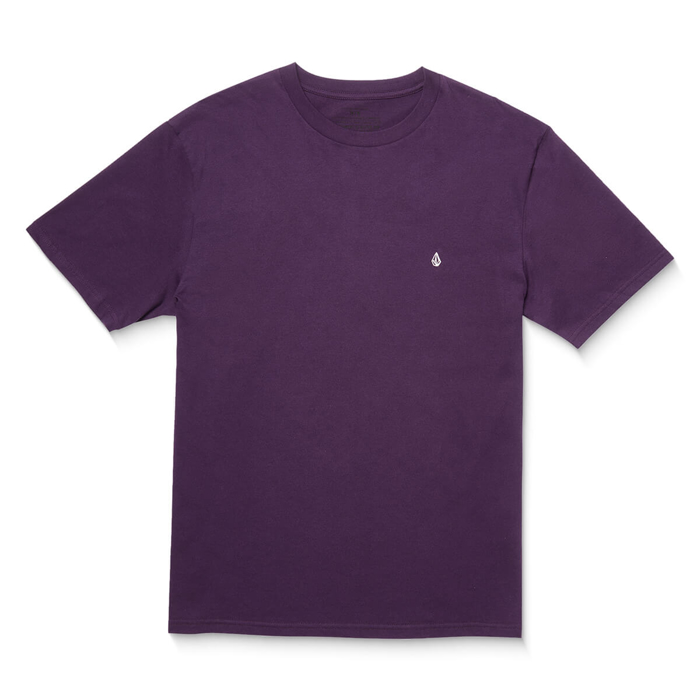 VOLCOM STONE BLANKS T-SHIRT GRAPE ROYALE M