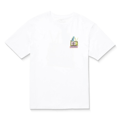 VOLCOM CATV T-SHIRT WHITE M