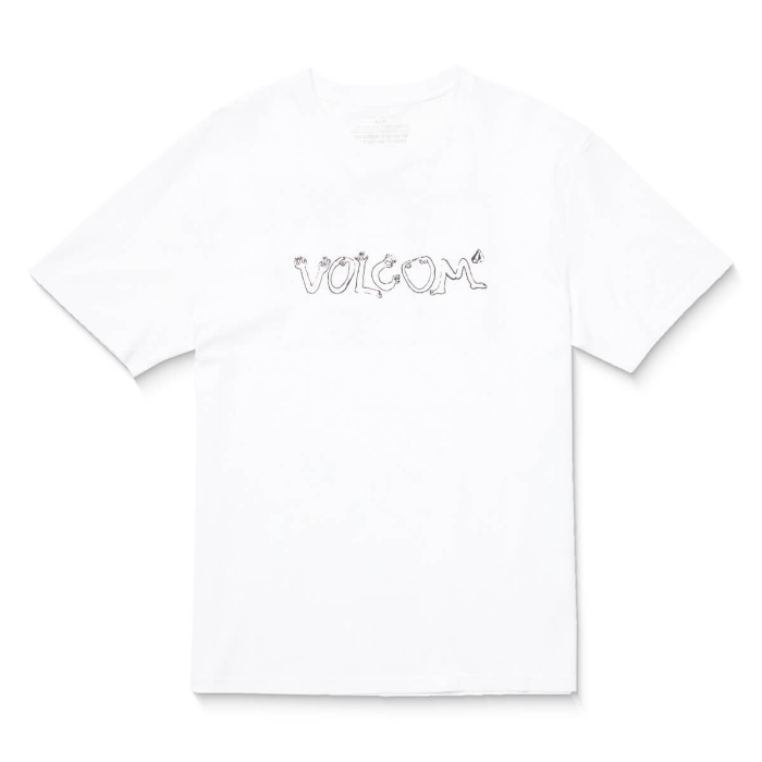 VOLCOM CRAZYBAL T-SHIRT WHITE M