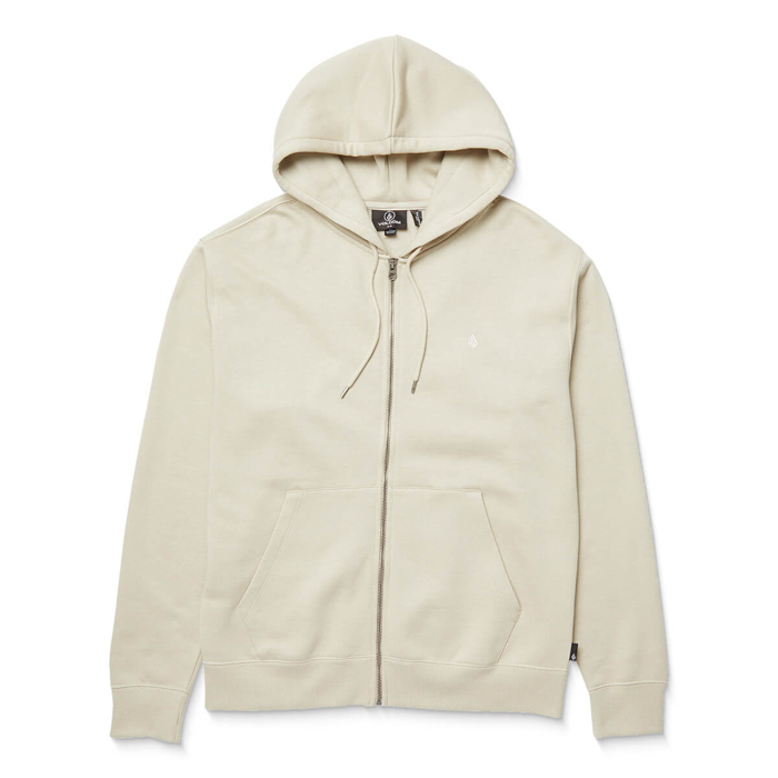 VOLCOM SINGLE STONE ZIP LIGHT KHAKI L
