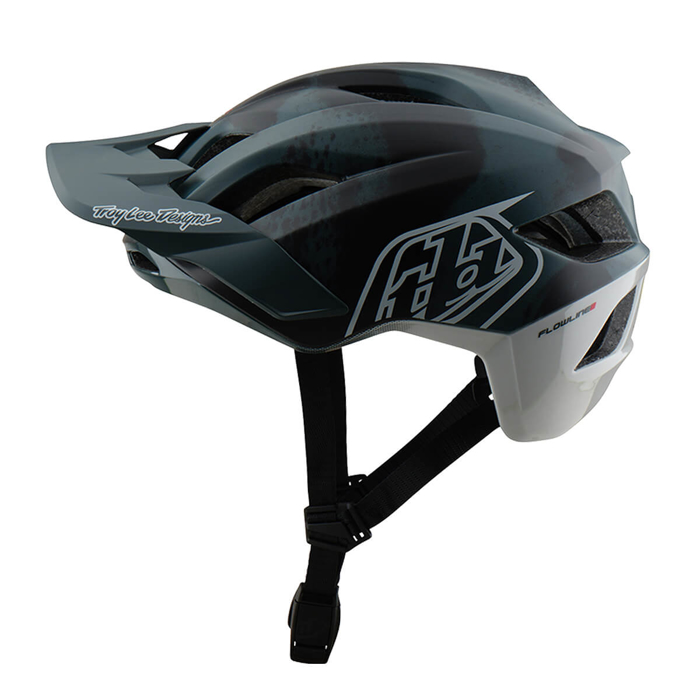 TROY LEE DESIGNS FLOWLINE SE HELMET BADGE CAMO GRAY XL/2X