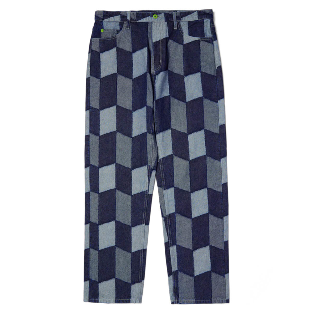 HUF PATCHWORK DENIM PANT DENIM 30