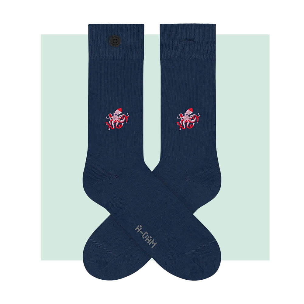 ADAM NAVY-OCTOPUS SOCKS ASSORTED 41 - 46