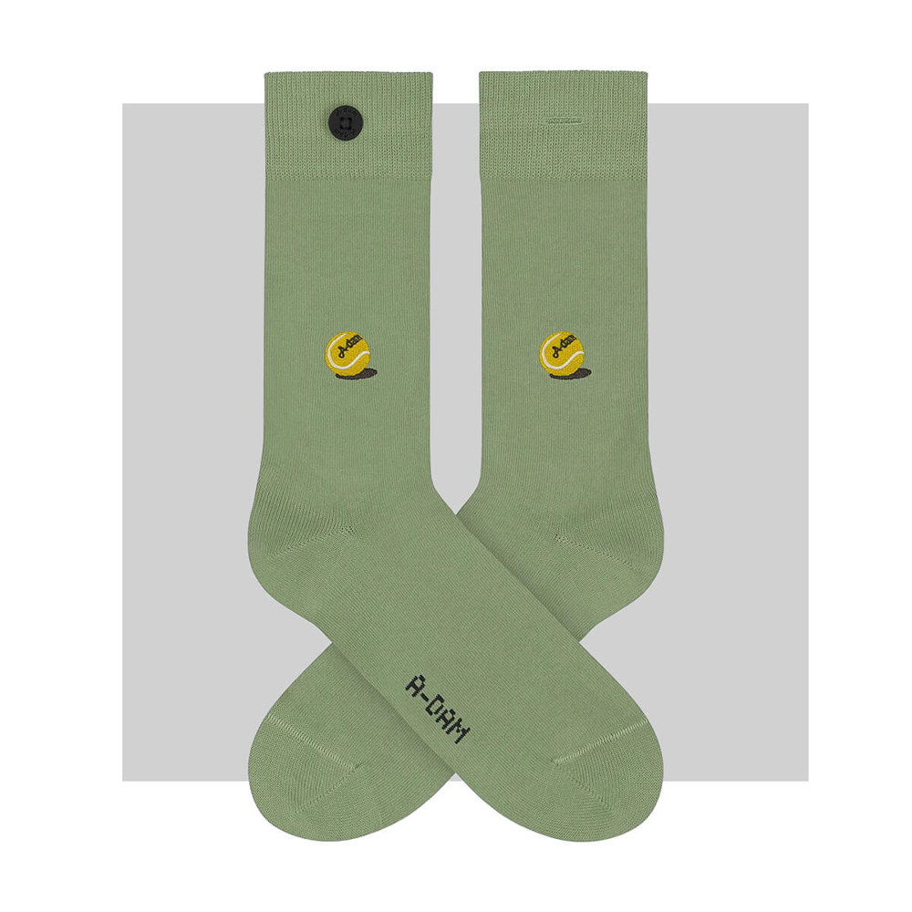ADAM SAGE TENNISBALL SOCKS ASSORTED 41 - 46