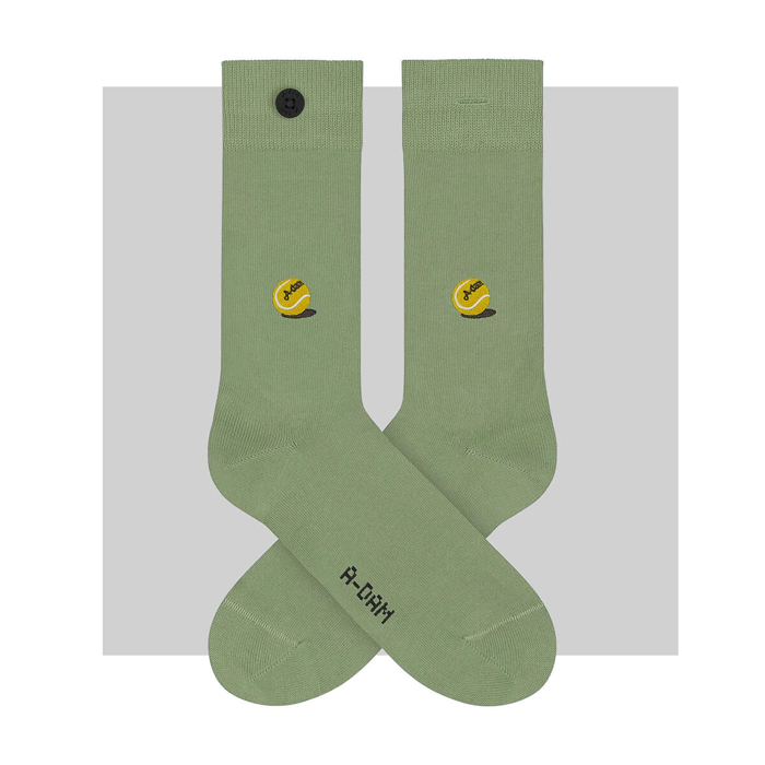 ADAM SAGE TENNISBALL SOCKS ASSORTED 41 - 46