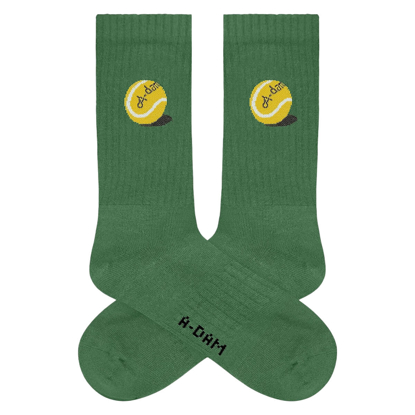 ADAM GREEN TENNISBALL SOCKS ASSORTED 41 - 46