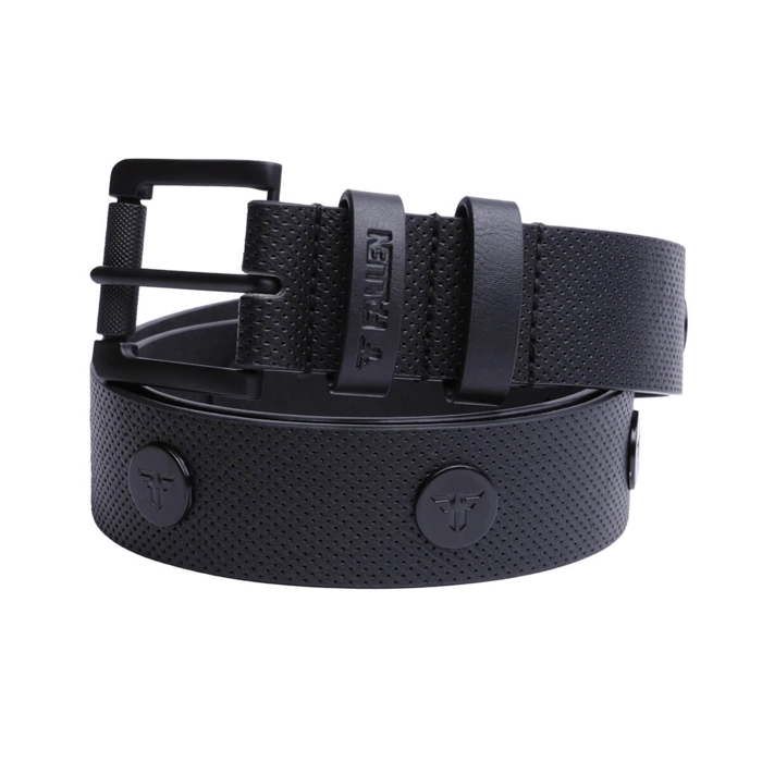 FALLEN RIVET LOGO BELT BLACK/BLACK L