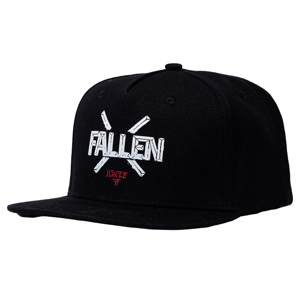 FALLEN CURB CAP BLACK/WHITE UNI