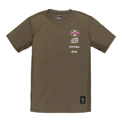 TROY LEE DESIGNS SKYLINE SHORT SLEEVE RIDE TEE WORLDWIDE CAPER XL