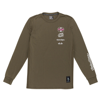 TROY LEE DESIGNS SKYLINE LONG SLEEVE RIDE TEE WORLDWIDE CAPER M