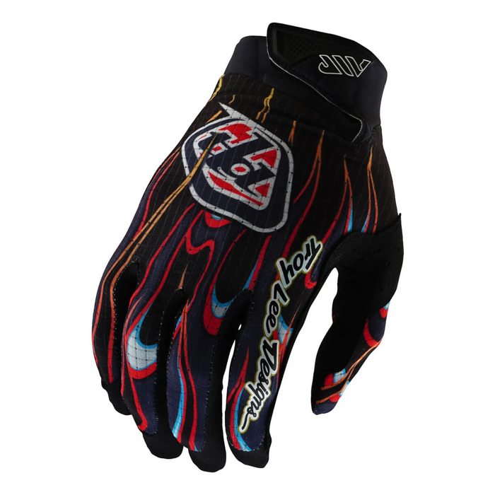 TROY LEE DESIGNS AIR GLOVE TORCHED BLACK / RED M