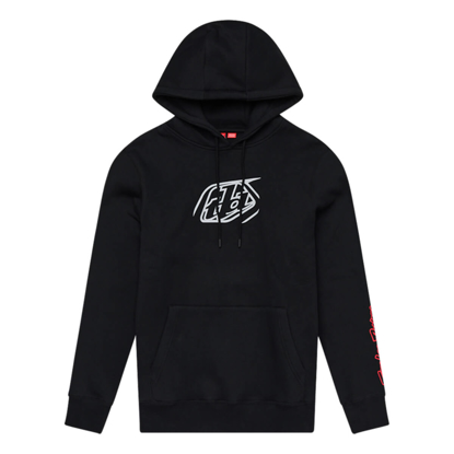 TROY LEE DESIGNS BADGE PULLOVER HOODIE BADGE BLACK S