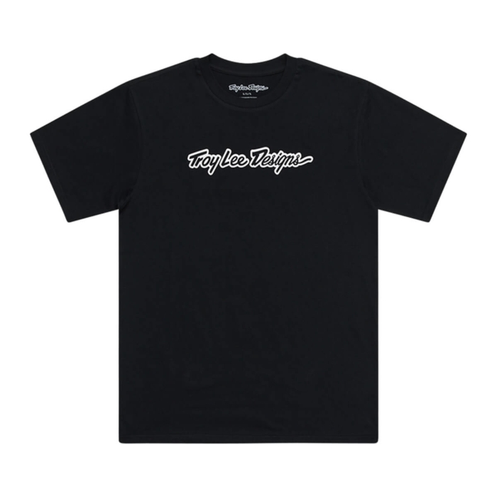TROY LEE DESIGNS SIGNATURE T-SHIRT SIGNATURE BLACK L