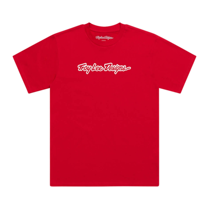 TROY LEE DESIGNS SIGNATURE T-SHIRT SIGNATURE TEAM RED S