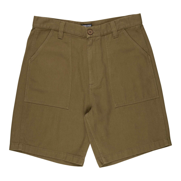 SANTA CRUZ OPUS DOT WORKWEAR SHORTS UNIFORM GREEN 30