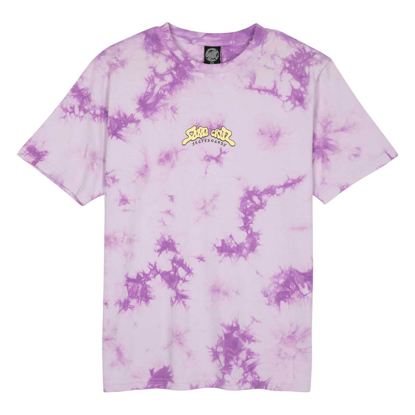 SANTA CRUZ WINKOWSKI 8BALLER SURF T-SHIRT LAVENDER TIE DYE 6