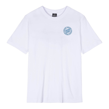 SANTA CRUZ CHECK OUTLINE RINGED DOT WHITE 8