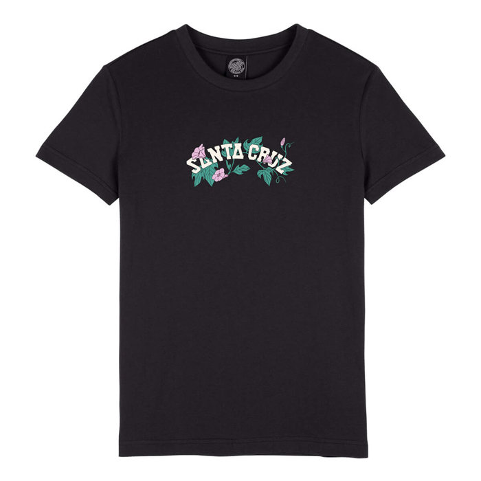 SANTA CRUZ CLUSTER STRIP T-SHIRT BLACK 8