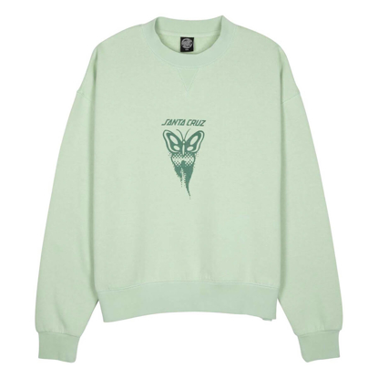 SANTA CRUZ ASP BUTTERFLY CREW PALE SAGE WASH 8