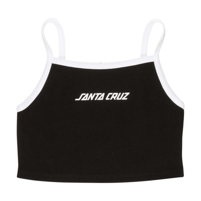 SANTA CRUZ STRIP CONTRAST VEST BLACK/WHITE 8