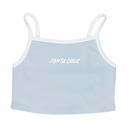 SANTA CRUZ STRIP CONTRAST VEST FRESH BLUE/WHITE 8