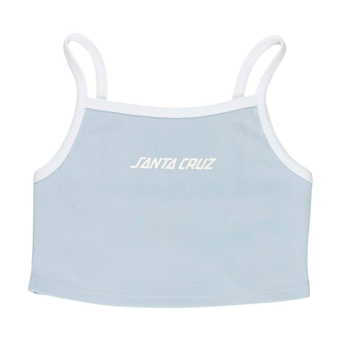 SANTA CRUZ STRIP CONTRAST VEST FRESH BLUE/WHITE 10