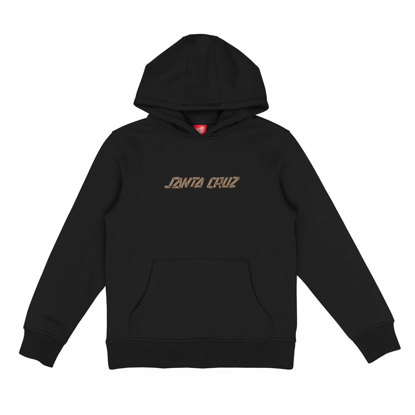 SANTA CRUZ YOUTH SCREAMING GRIZZLY HOOD BLACK 10. 08. 2025
