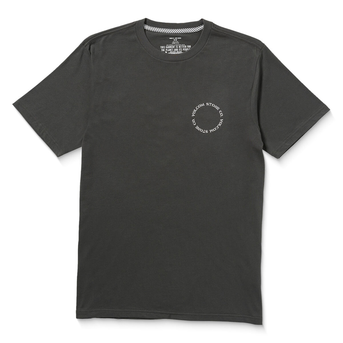 VOLCOM JAM PLANET T-SHIRT STEALTH XL