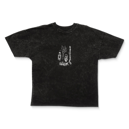VOLCOM VOLTRIP TEE BLACK XS