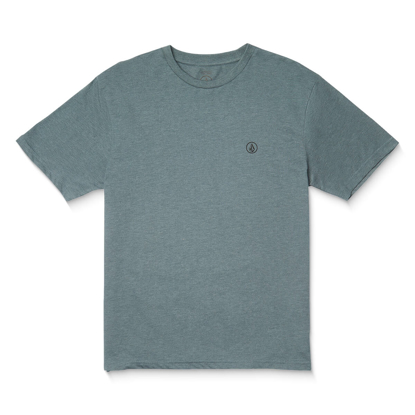 VOLCOM CIRCLE BLANKS HTH T-SHIRT DARK SLATE XXL