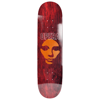OPERA DIE CUT MASK 8.5" DECK RED 8.5"