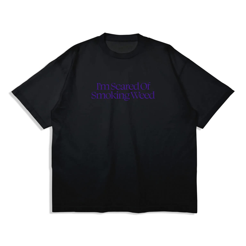 JACUZZI SCARED WEED S/S PREMIUM TEE BLACK/PURPLE M