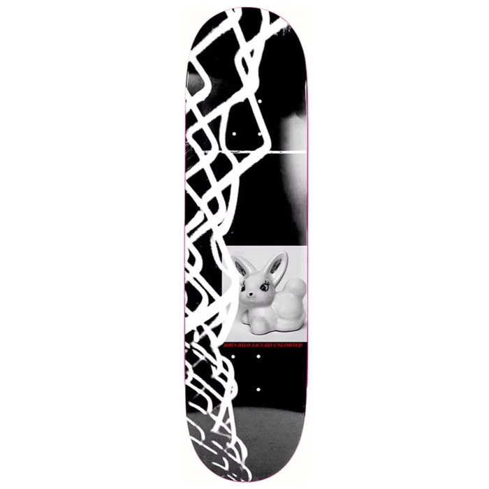 JACUZZI JOHN DILO NO FEAR 8.5" DECK BLACK 8.5"