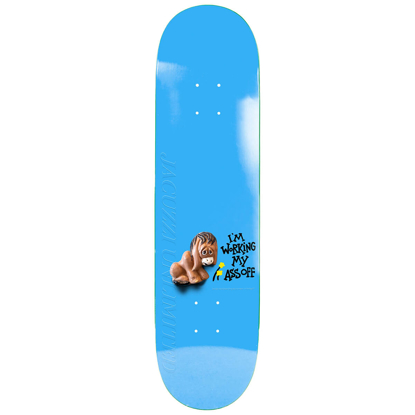 JACUZZI WORK HORSE 8.5" DECK LIGHT BLUE 8.5"