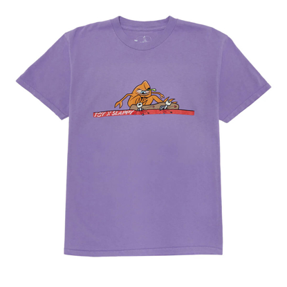 SLAPPY TOY X SLAPPY T-SHIRT LILAC M