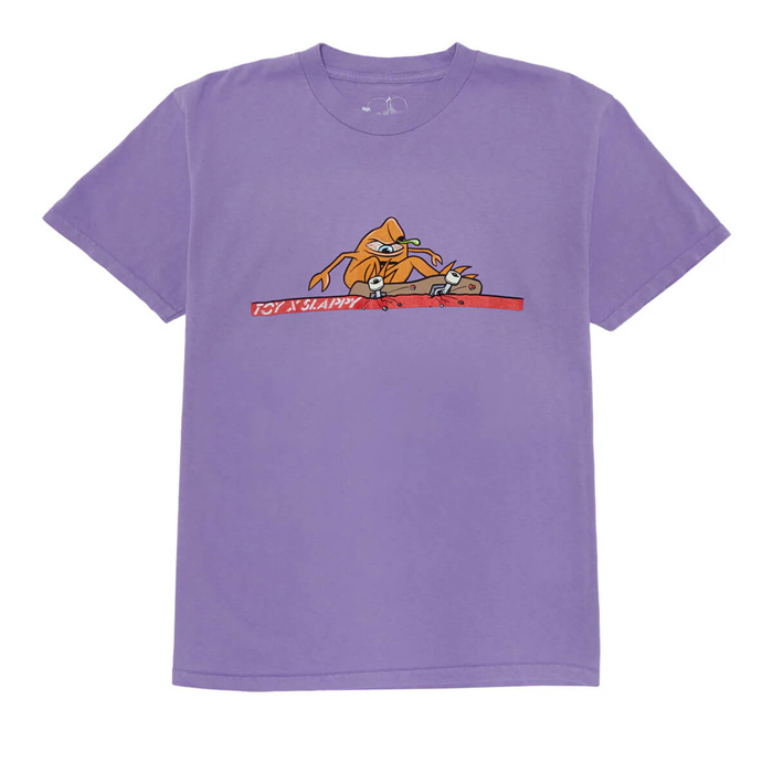 SLAPPY TOY X SLAPPY T-SHIRT LILAC M