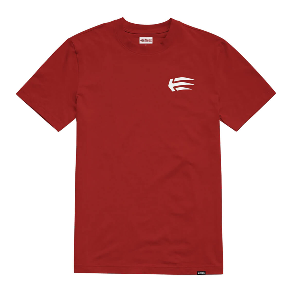 ETNIES JOSLIN KIDS TEE RED/WHITE L