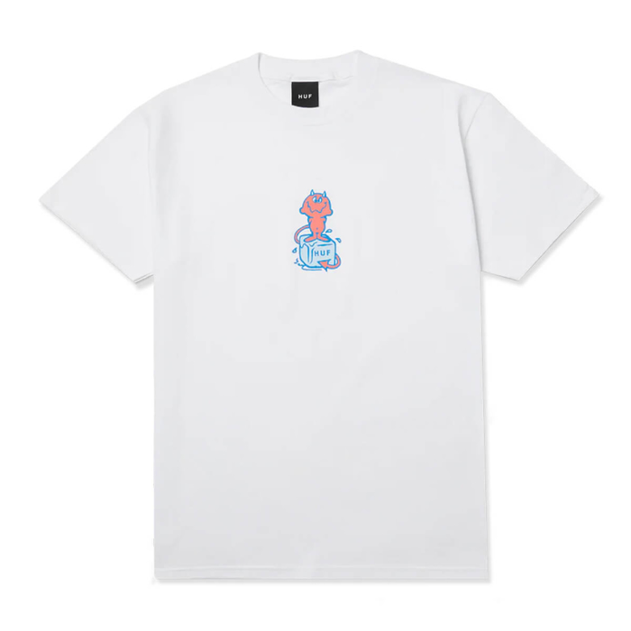 HUF MELT T-SHIRT WHITE S
