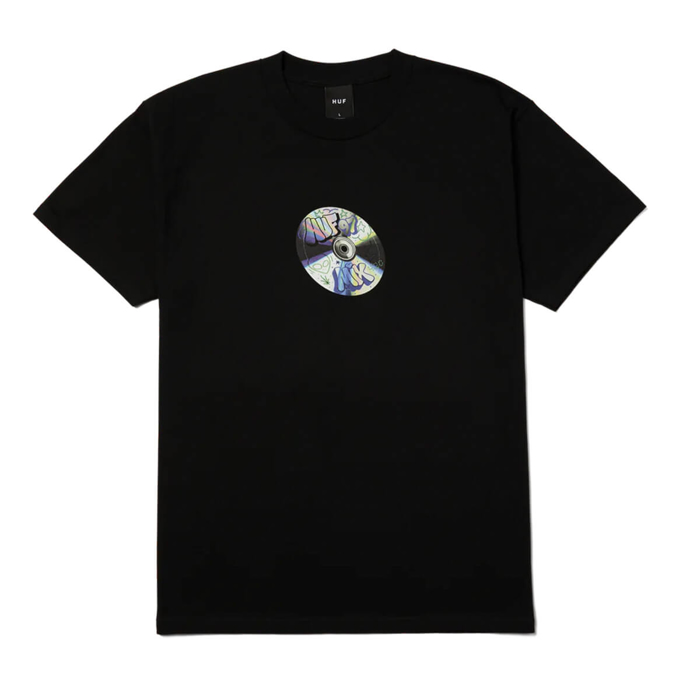 HUF PLAYLIST T-SHIRT BLACK S
