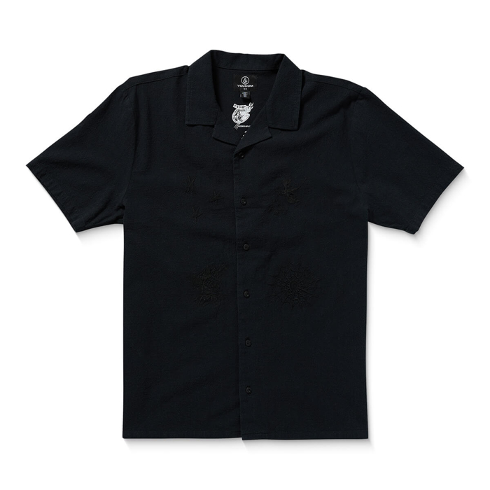 VOLCOM FA SETH CONBOY WOVEN SHIRT BLACK S