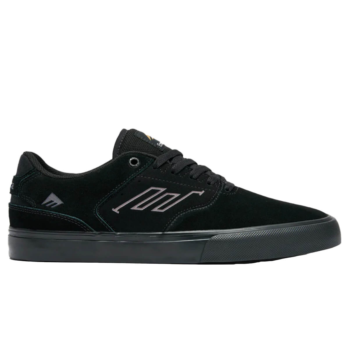 EMERICA THE LOW VULC BLACK/BLACK 44
