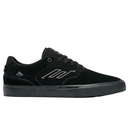 EMERICA THE LOW VULC BLACK/BLACK 45