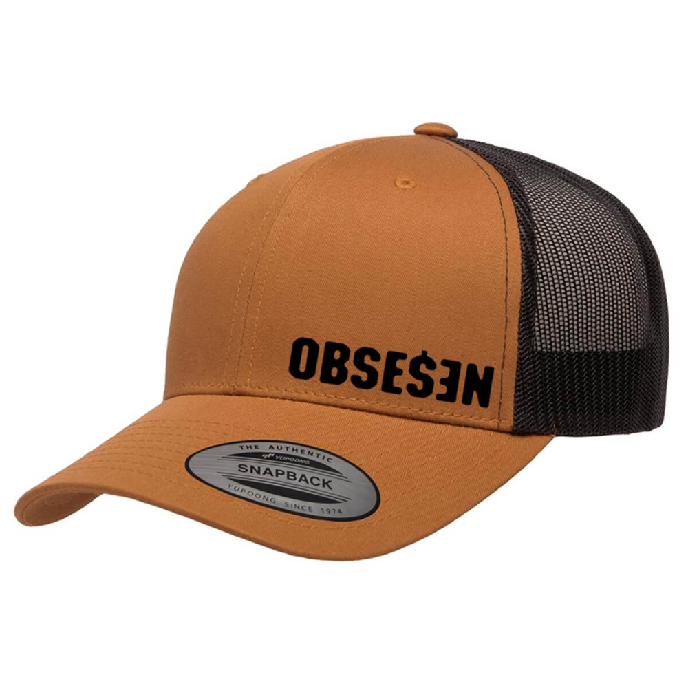 OBSESSION OBS FLAT TRUCKER CARAMEL/BLACK UNI