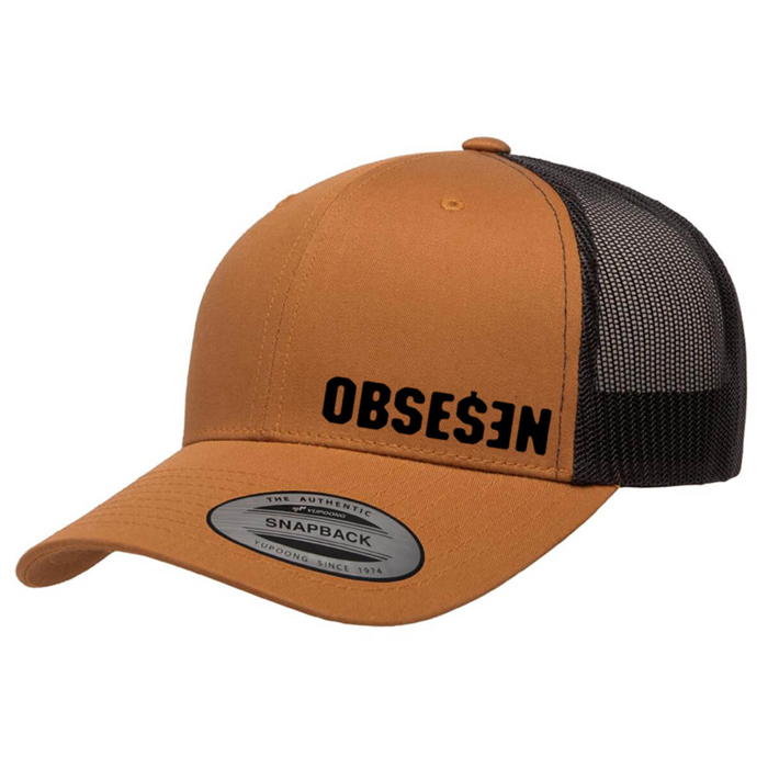 OBSESSION OBS FLAT TRUCKER CARAMEL/BLACK UNI
