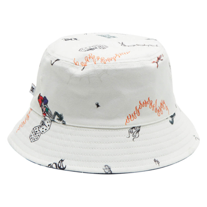 DC DEEP END BUCKET BLACK SKULLY PRINT S/M