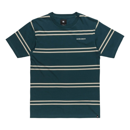 DC PORTSIDE STRIPE T-SHIRT DEEP TEAL PORTSIDE STRIPE M