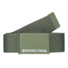 DC WEB BELT 3 DEEP LICHEN GREEN UNI