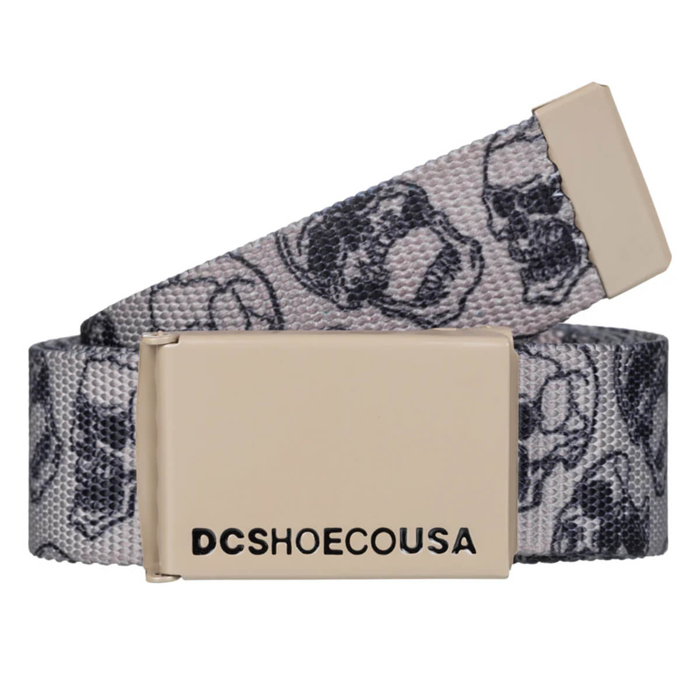 DC WEB BELT 3 CROCKERY SKULLY PRINT UNI