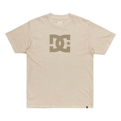 DC DC STAR PIGMENT DYE T-SHIRT PELICAN ENZYME WASH L